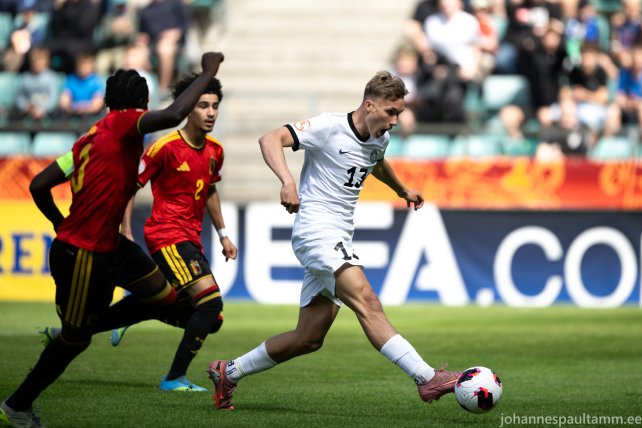 03 Aston Visse mängus Eesti vs Belgia 0-1 31.05.26 (U17)