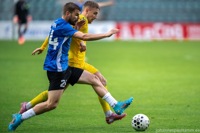 01 Frank Liivak mängus Eesti vs Leedu 1-0 09.06.26