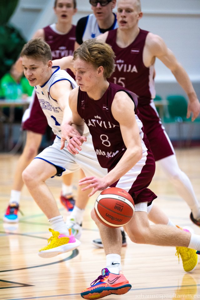 02 Eesti U18 vs Läti U18 70-78 05.01.23