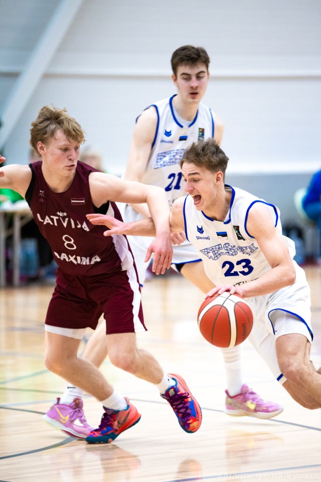 19 Eesti U18 vs Läti U18 70-78 05.01.23