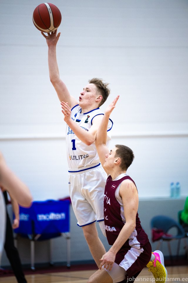 22 Eesti U18 vs Läti U18 70-78 05.01.23