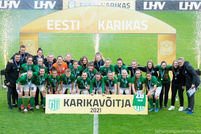 39 FC Flora vs JK Pärnu 3-0 22.05.21 Karikafinaal women