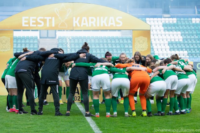 40 FC Flora vs JK Pärnu 3-0 22.05.21 Karikafinaal women