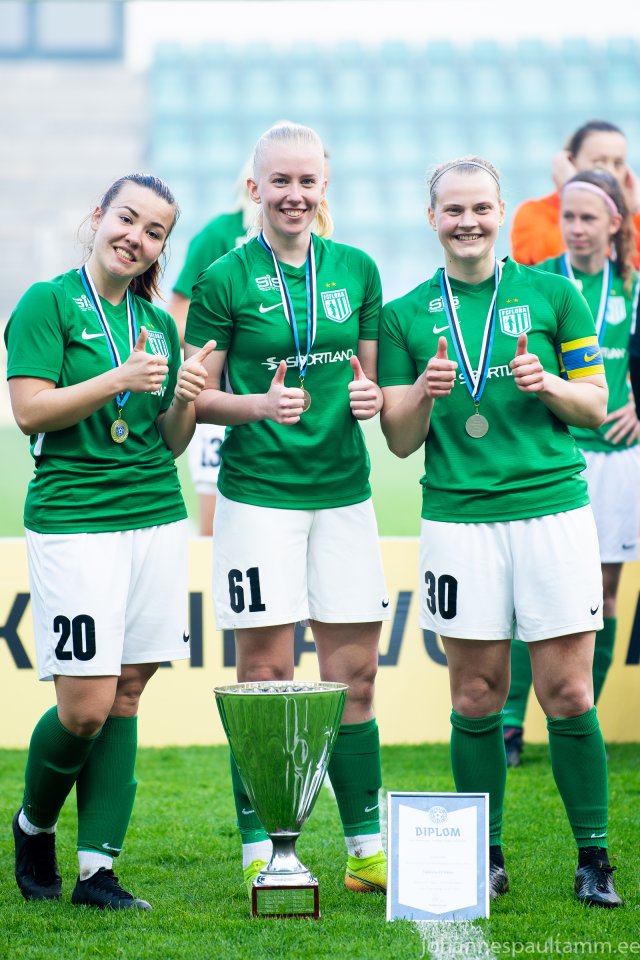 43 FC Flora vs JK Pärnu 3-0 22.05.21 Karikafinaal women