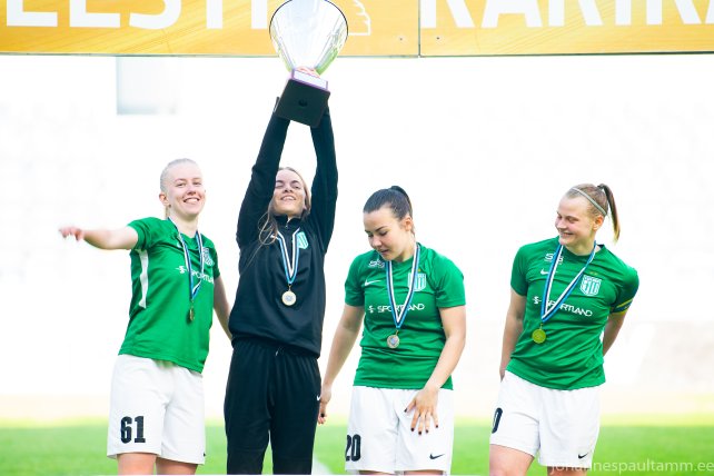 45 FC Flora vs JK Pärnu 3-0 22.05.21 Karikafinaal women
