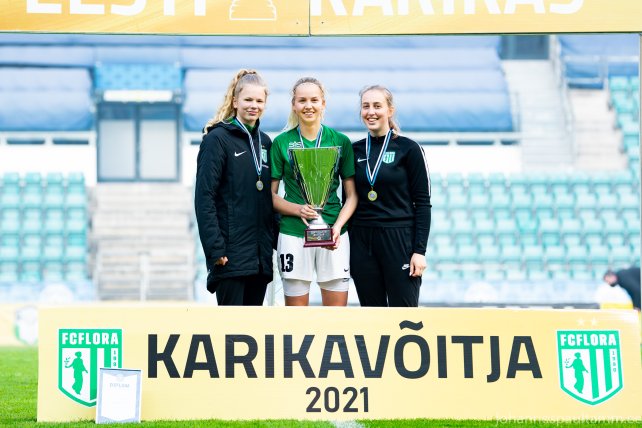47 FC Flora vs JK Pärnu 3-0 22.05.21 Karikafinaal women