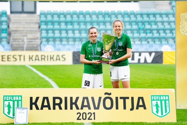 54 FC Flora vs JK Pärnu 3-0 22.05.21 Karikafinaal women
