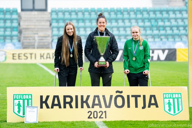 55 FC Flora vs JK Pärnu 3-0 22.05.21 Karikafinaal women