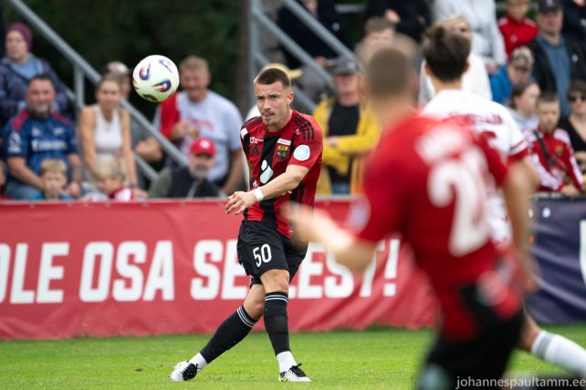 01 Simon Geiger mängus Nõmme United vs Harju JK Laagri 1-2 29.08.2026
