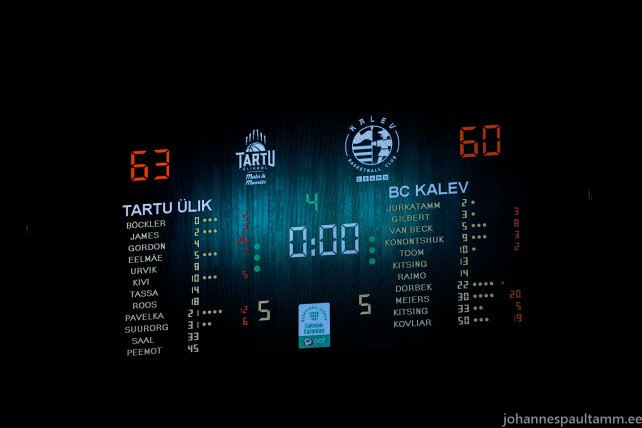 30 Kalev-Cramo vs Tartu Ülikool 60-63 08.04.23