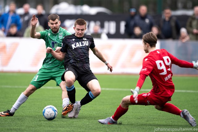 25 Nõmme Kalju vs FCI Levadia 1-1 12.04.26 Mihhail Orlov ja Frank Liivak