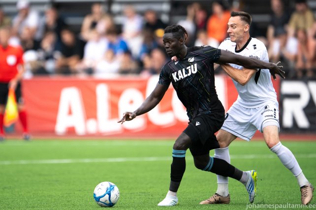 01 Modou Tambedou mängus Nõmme Kalju vs Paide Linnameeskond 1-1 28.06.26