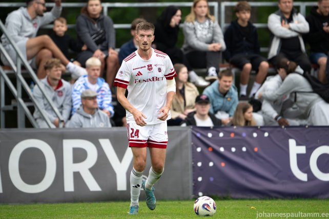 01 Kaspar Laur mängus Nõmme United vs Harju JK Laagri 1-2 29.08.2026