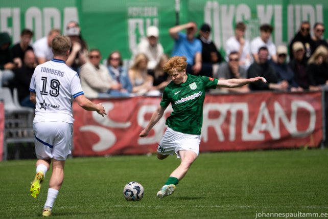 4 Ronald Sammul mängus FC Flora U21 vs JK Kalev 3-1 14.06.26