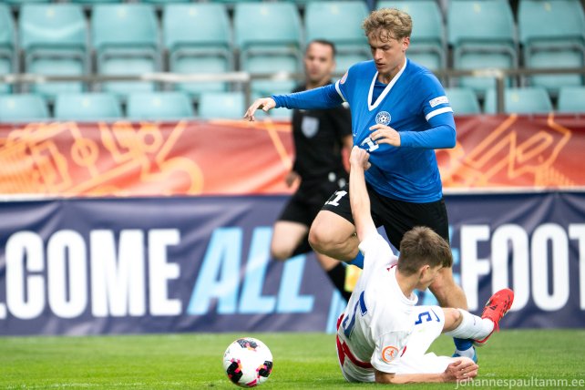 09 Kert Tomingas mängus Eesti vs Horvaatia 1-3 28.05.26 (U17)