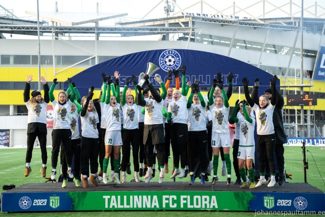 24 FC Flora vs Saku Sporting 2-2 26.11.23 women