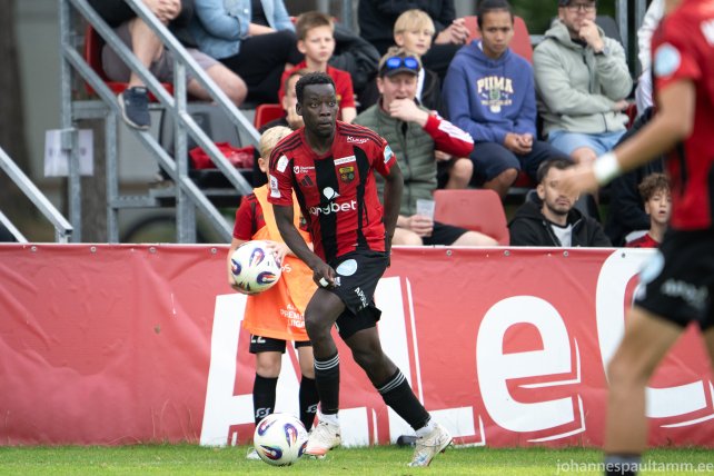 01 Ricky Chanda mängus Nõmme United vs Harju JK Laagri 1-2 29.08.2026