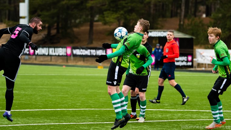 21 Nõmme Kalju U21 vs Vändra JK Vaprus 4-2 19.03.17
