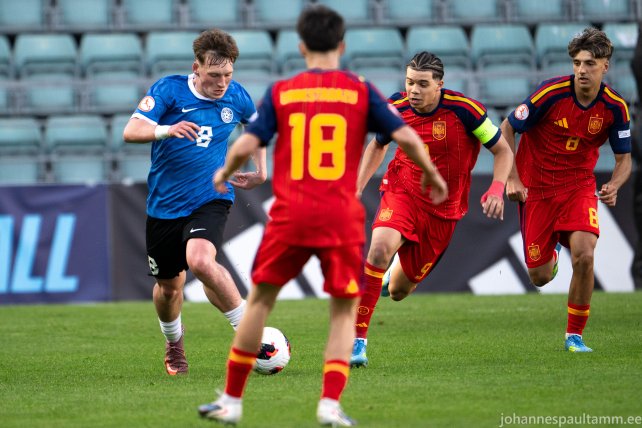 01 Artjom Timakov mängus Eesti vs Hispaania 1-4 25.05.26 (U17)