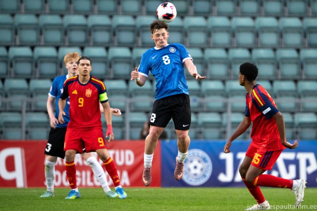 02 Artjom Timakov mängus Eesti vs Hispaania 1-4 25.05.26 (U17)