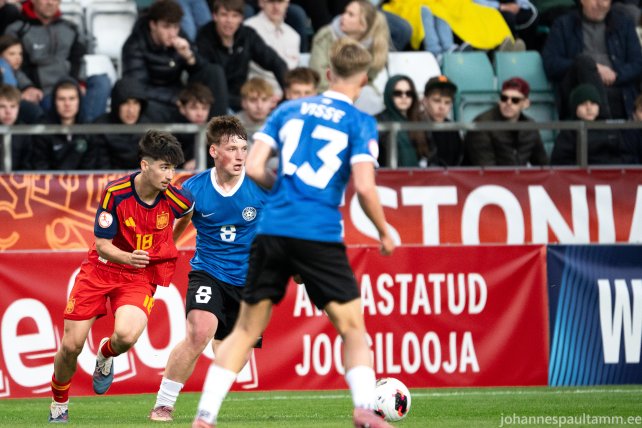 03 Artjom Timakov mängus Eesti vs Hispaania 1-4 25.05.26 (U17)