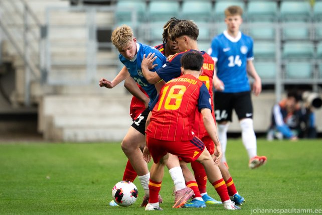 01 Andero Kaares mängus Eesti vs Hispaania 1-4 25.05.26 (U17)
