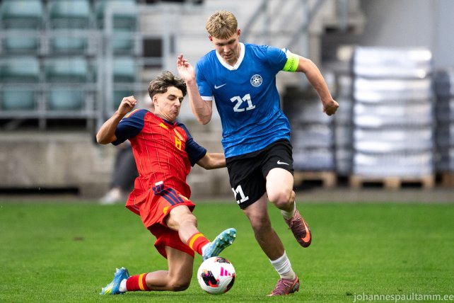02 Andero Kaares mängus Eesti vs Hispaania 1-4 25.05.26 (U17)