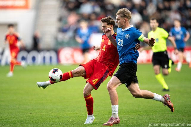 04 Andero Kaares mängus Eesti vs Hispaania 1-4 25.05.26 (U17)