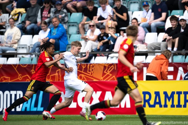 07 Andero Kaares mängus Eesti vs Belgia 0-1 31.05.26 (U17)