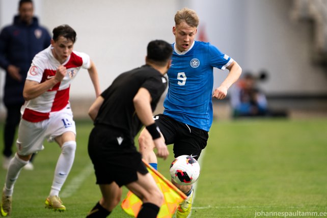02 Karl-Tristan Lorenz mängus Eesti vs Horvaatia 1-3 28.05.26 (U17)