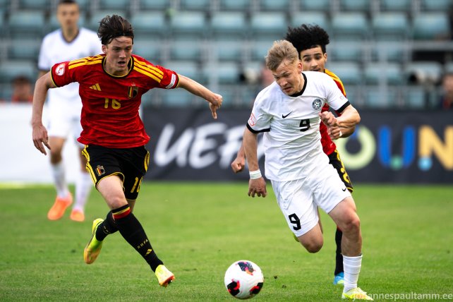 04 Karl-Tristan Lorenz mängus Eesti vs Belgia 0-1 31.05.26 (U17)