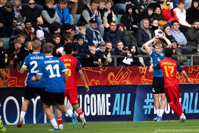 01 Kregor Kalvik mängus Eesti vs Hispaania 1-4 25.05.26 (U17)