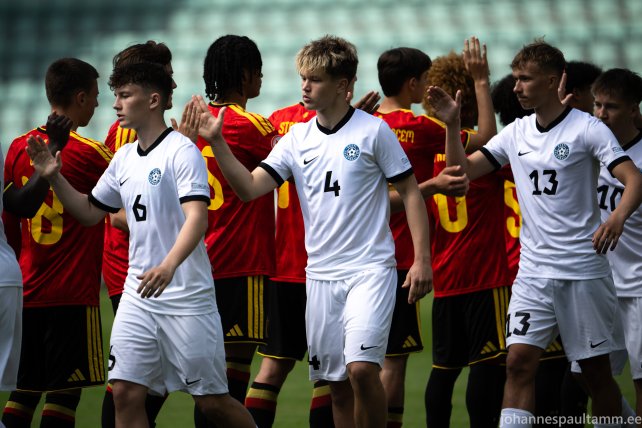 02 Kregor Kalvik mängus Eesti vs Belgia 0-1 31.05.26 (U17)