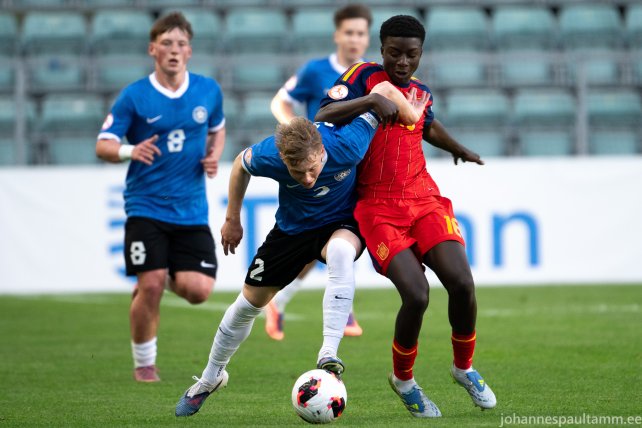 02 Andreas Põder mängus Eesti vs Hispaania 1-4 25.05.26 (U17)