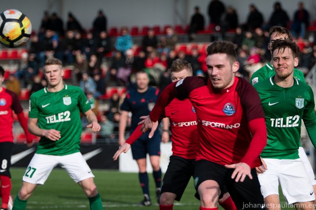 44 FC Flora vs Narva JK Trans 0-0 07.04.18