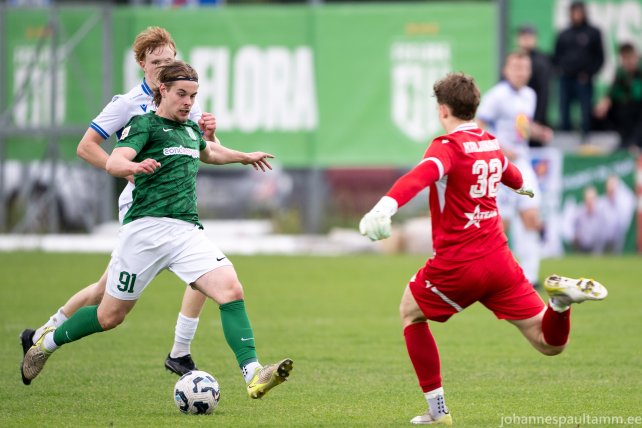 01 Johannes Alemaa mängus FC Flora U21 vs JK Kalev 3-1 14.06.26