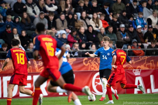 03 Ron Neltsas mängus Eesti vs Hispaania 1-4 25.05.26 (U17)