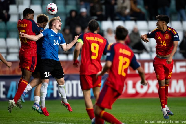 04 Ron Neltsas mängus Eesti vs Hispaania 1-4 25.05.26 (U17)